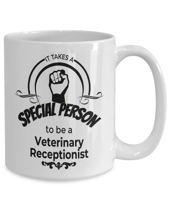Veterinary receptionist gifts veterinary receptionist coffee Etsy