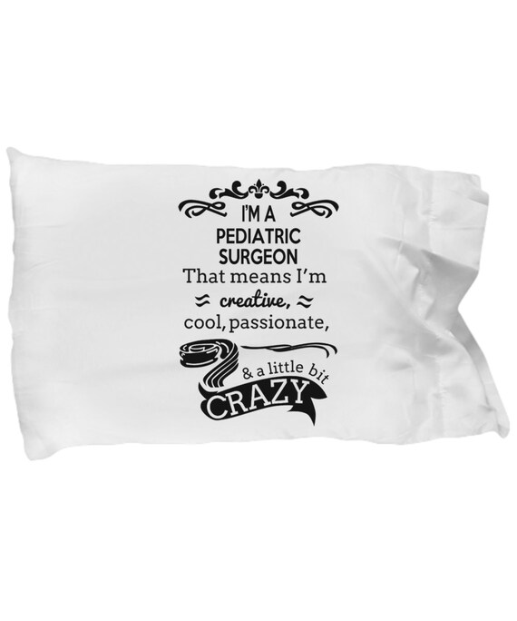 Funda de almohada para cirujanos y enfermeras pediatria regalos de cirujano pediatrico para mujeres y hombres enfermera pediatrica practicante funda de almohada Etsy Mexico