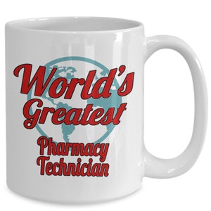 Certified pharmacy technician gifts - pharmacy technician gift cup, coffee mug for pharmacy techs, for men and women
