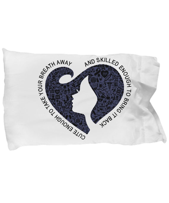 Nurse Pillow Case Cute Enough To Take Your Breath Away Etsy