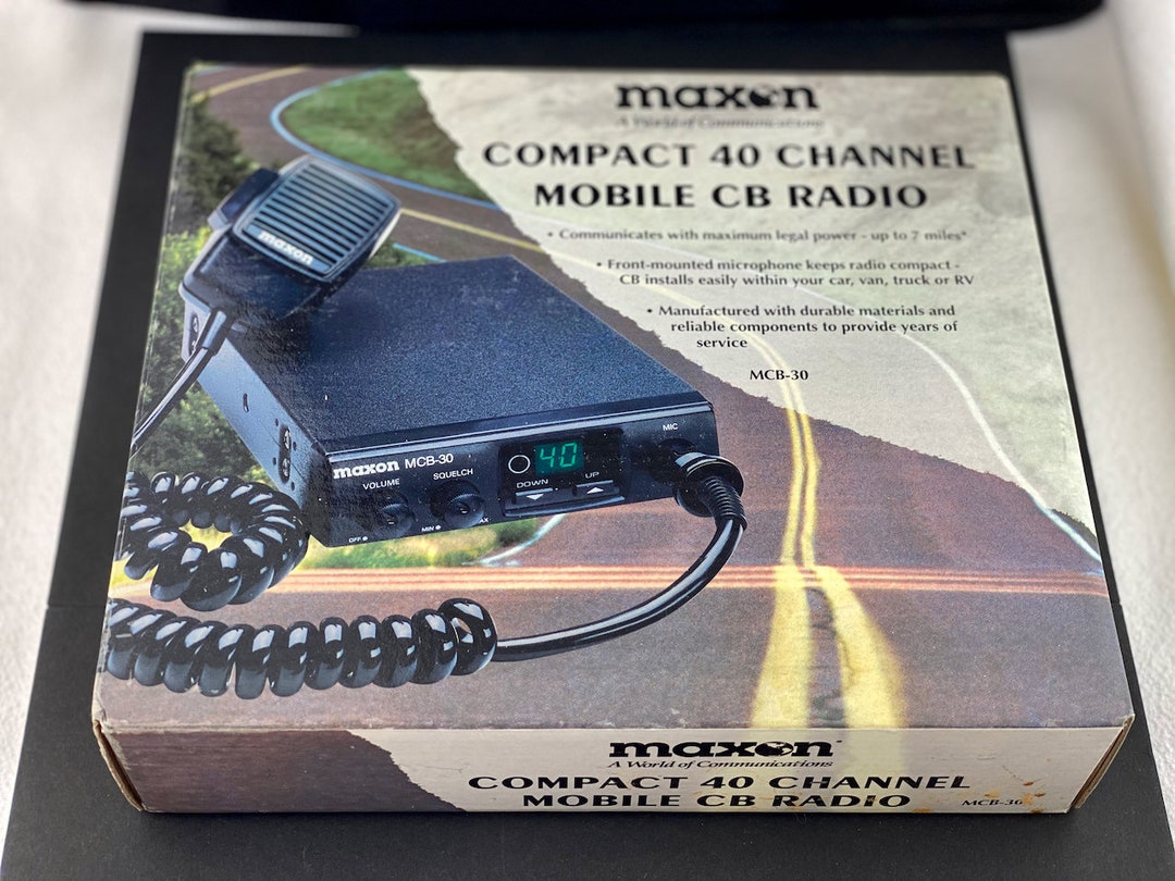 Vintage NIB Maxon MCB30 CB Radio Etsy