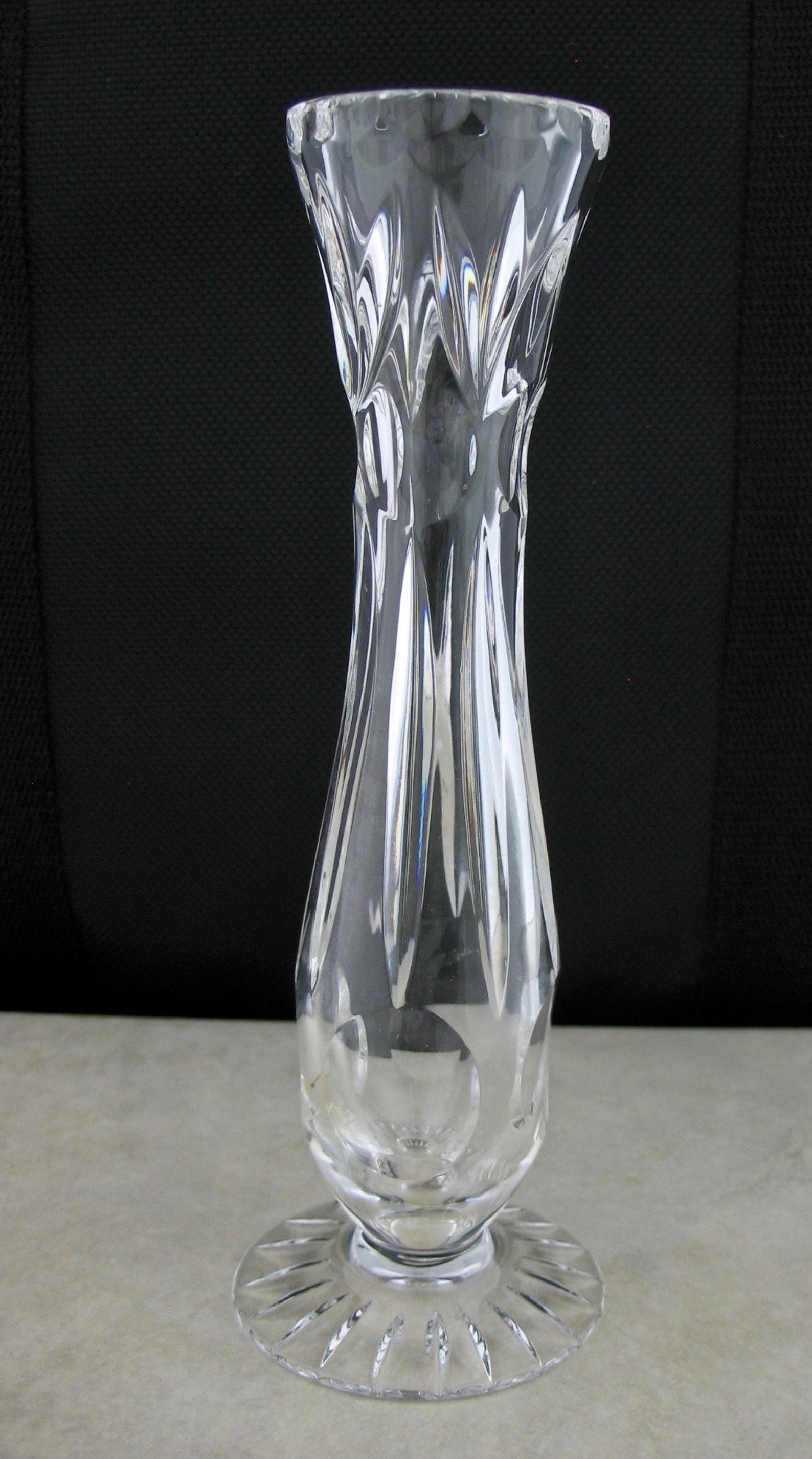 Vintage Gorham Crystal Bud Vase Mid Century Gorham Glassware Etsy