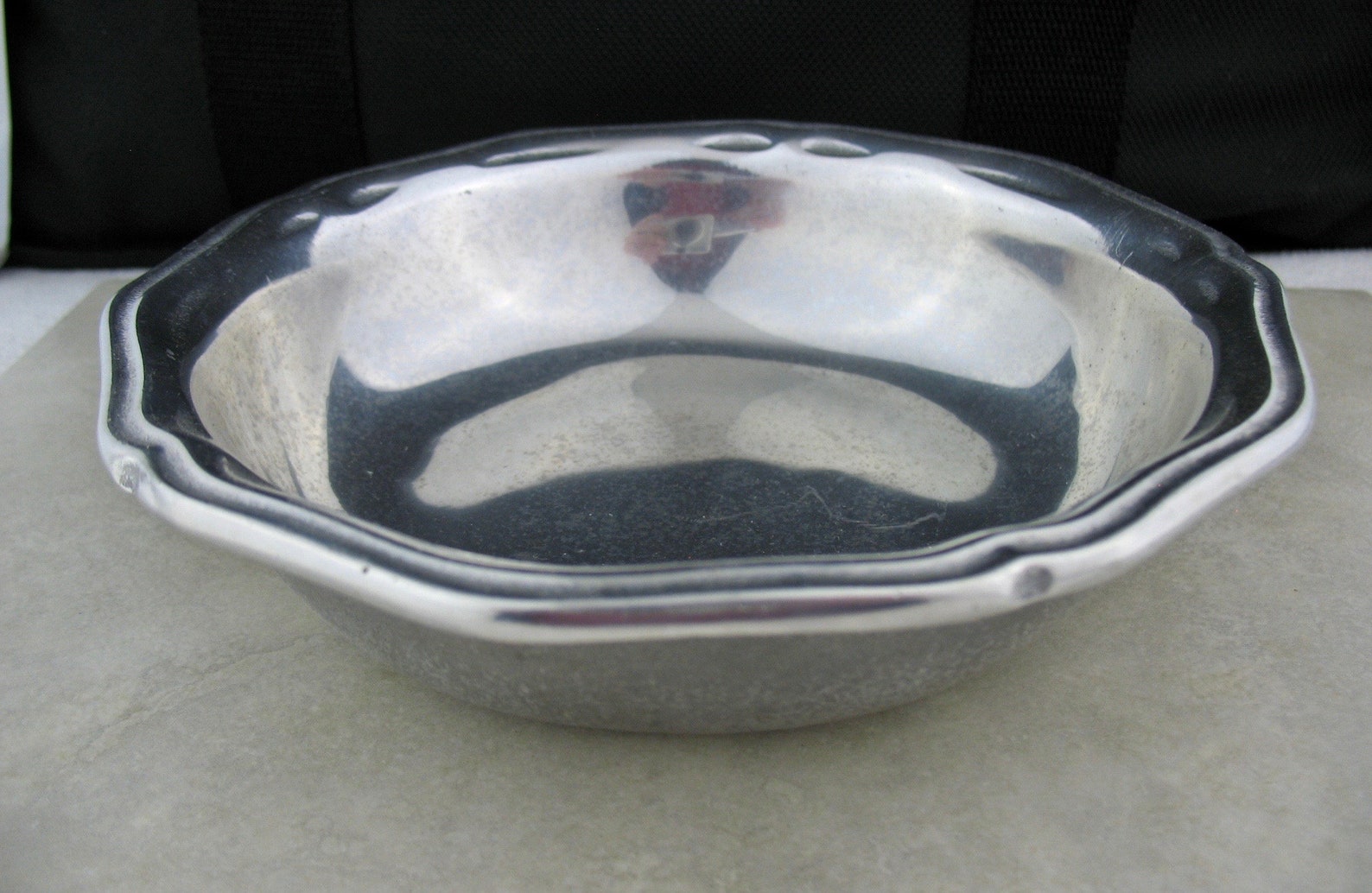 Vintage Wilton Pewter 1970s Serving Bowls Large and Small Etsy