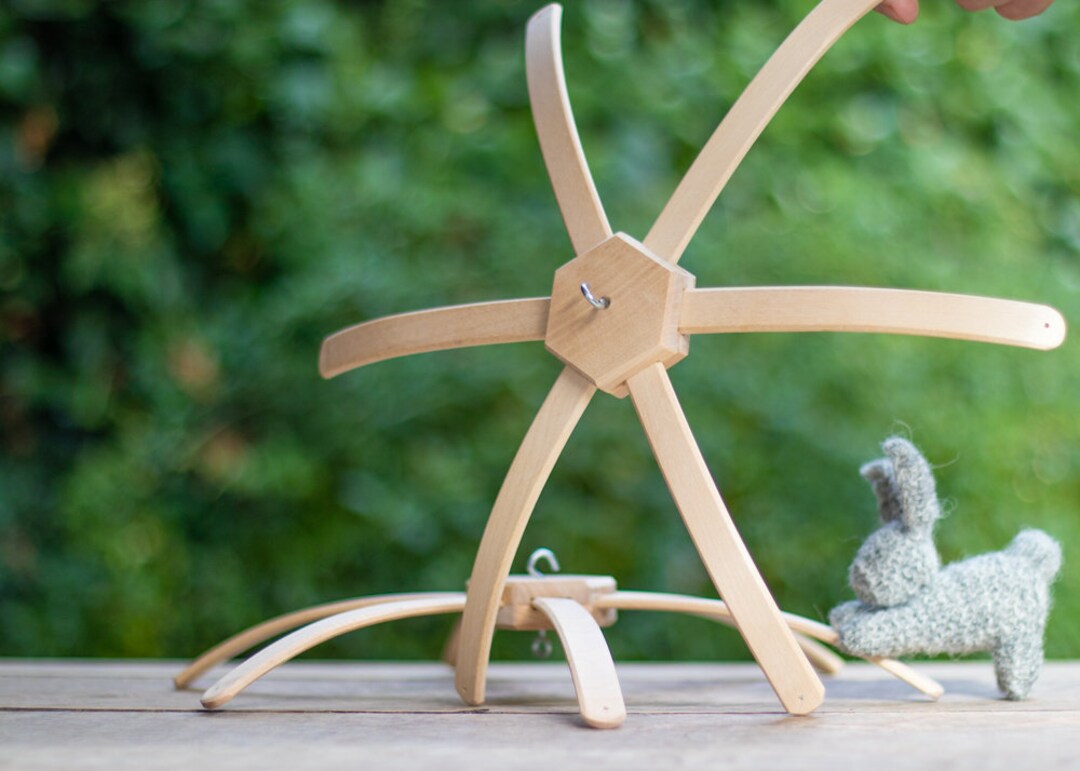 Baby Mobile Hanger Baby Mobile Frame DIY Nursery Crib Mobile 6 Arms