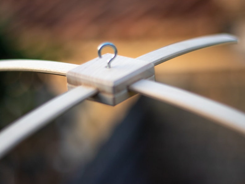 Baby mobile hanger Baby mobile wooden frame Crib mobile holder Etsy