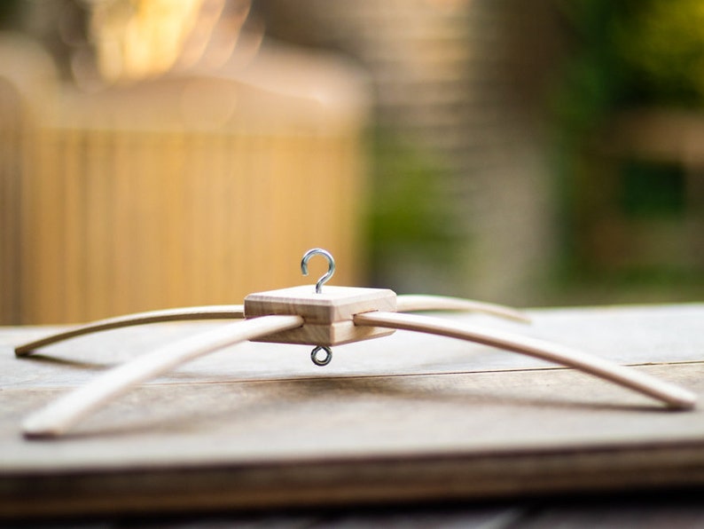 Baby mobile hanger Baby mobile wooden frame Crib mobile holder Etsy