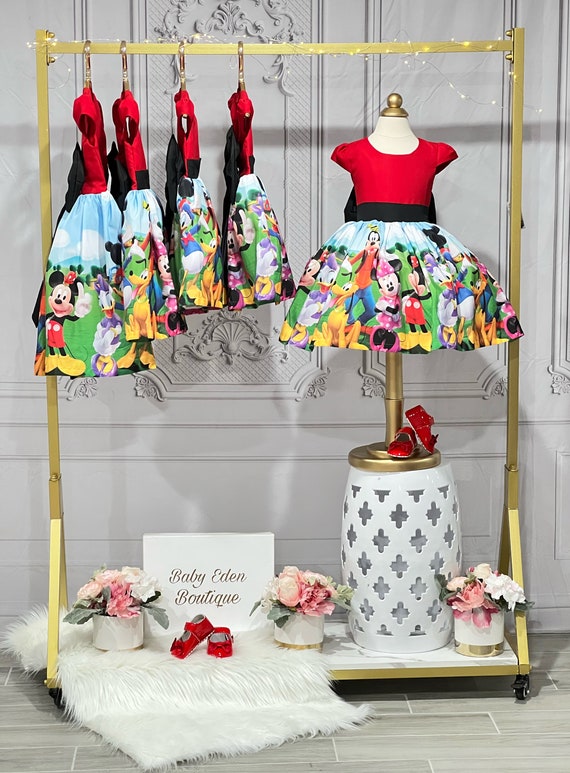 Mickey mouse shop theme party dress