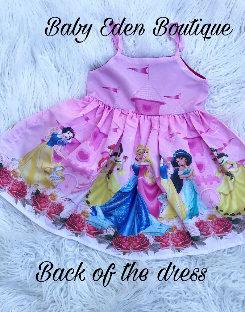 Princess Dress /summer Dress/ Birthday Party Dress/birthday Etsy