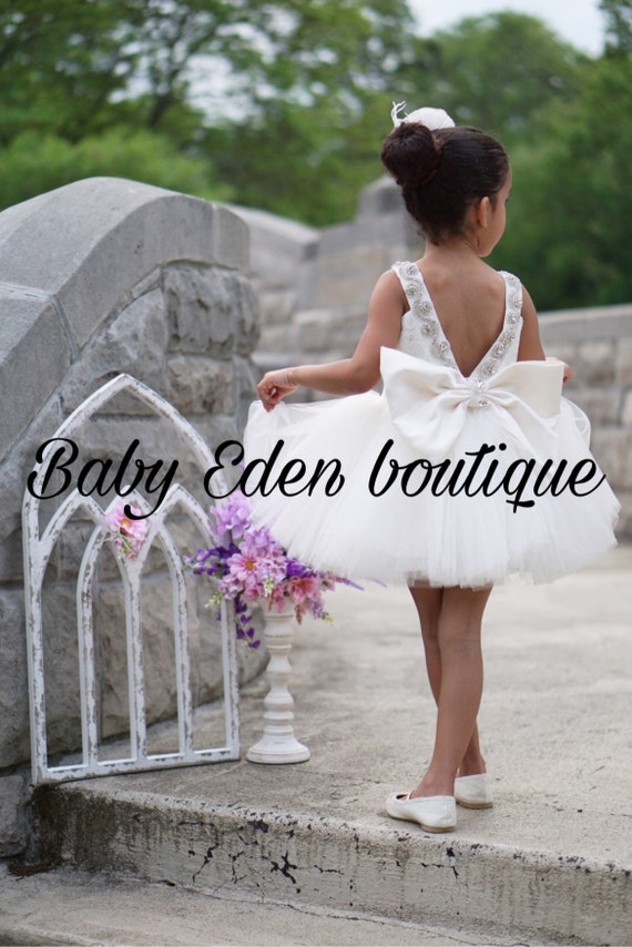 Christening Dress/white Dress/ Ready to Ship /headband Etsy