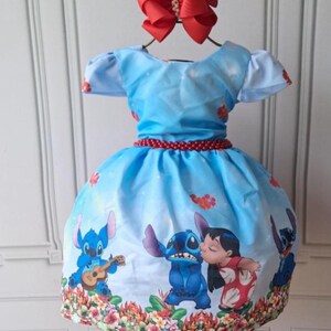 lilo and stitch birthday dress Lilo and Stitch birthday Dress- Lilo and Stitch Tutu Dress-Lilo and Stitch  tutu- Lilo and Stitch Dress-Lilo and stitch costume