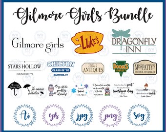 Gilmore Girls Svg Etsy