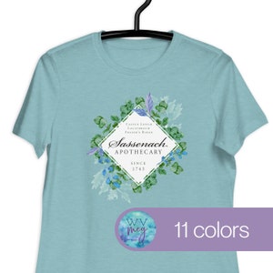 Outlander inspiriert Sassenach Apothecary Frauen entspanntes T-Shirt