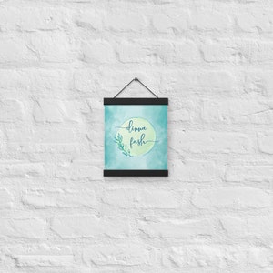 Outlander Inspired Dinna Fash Poster with Hangers