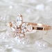 Karin reviewed Rose gold Bridal bracelet Bridal jewelry Swarovski blush crystal bracelet Bangle bracelet Crystal Cuff bracelet Wedding jewelry