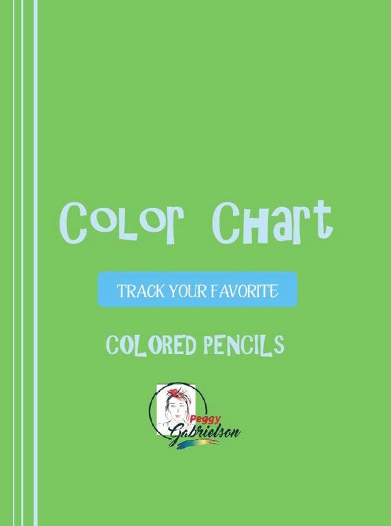 How To Make A Colored Pencil Color Chart