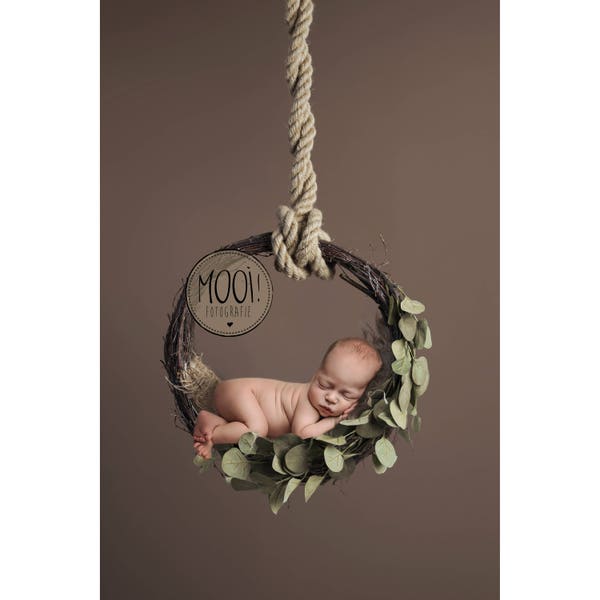 Digital Prop for Newborn - Digital background - Newborn Photography - hanging basket - dreamcatcher - Bed - flower - wreath - woodland
