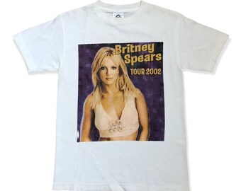 Vintage Britney Spears Tour 2002 Shirt / Pop Singer / Band Shirt / Diva