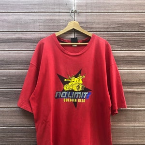 Vintage 90's No Limit Records Soldier Gear Shirt / Hip Hop Rap Tee