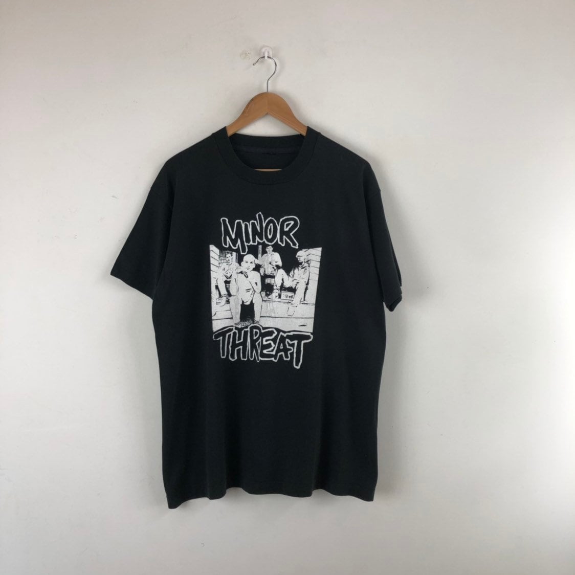 Vintage Minor Threat Shirt / Straight Edge / Ian Mackeye / - Etsy