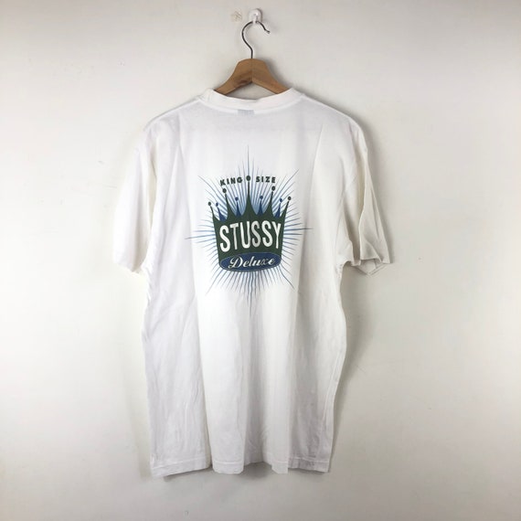 Vintage 90s Stussy Deluxe Shirt / Streetwear / Skate & Surf