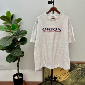 Vintage 90’s Orion High Performance Car Audio Shirt / Orion Sounds Grey Tee Size XXL