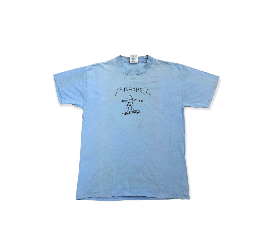 Vintage 90s Thrasher Mark Gonzales Gonz Shirt / Thrasher - Etsy