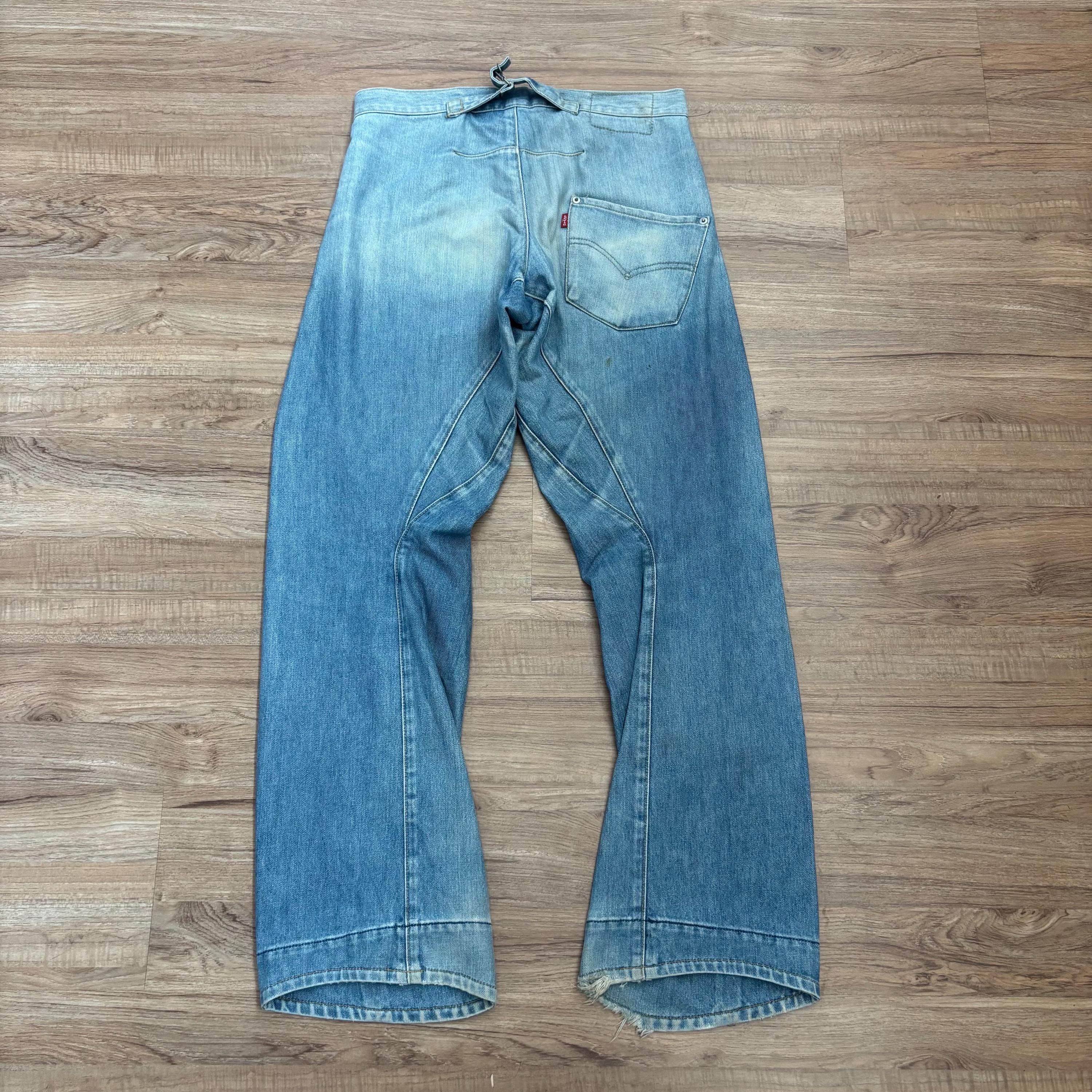 Levis Engineered Cinch Back - Etsy