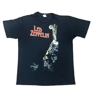 Vintage 80’s Led Zeppelin Shirt / Stairway To Heaven / Tour / Rock Band T Shirt