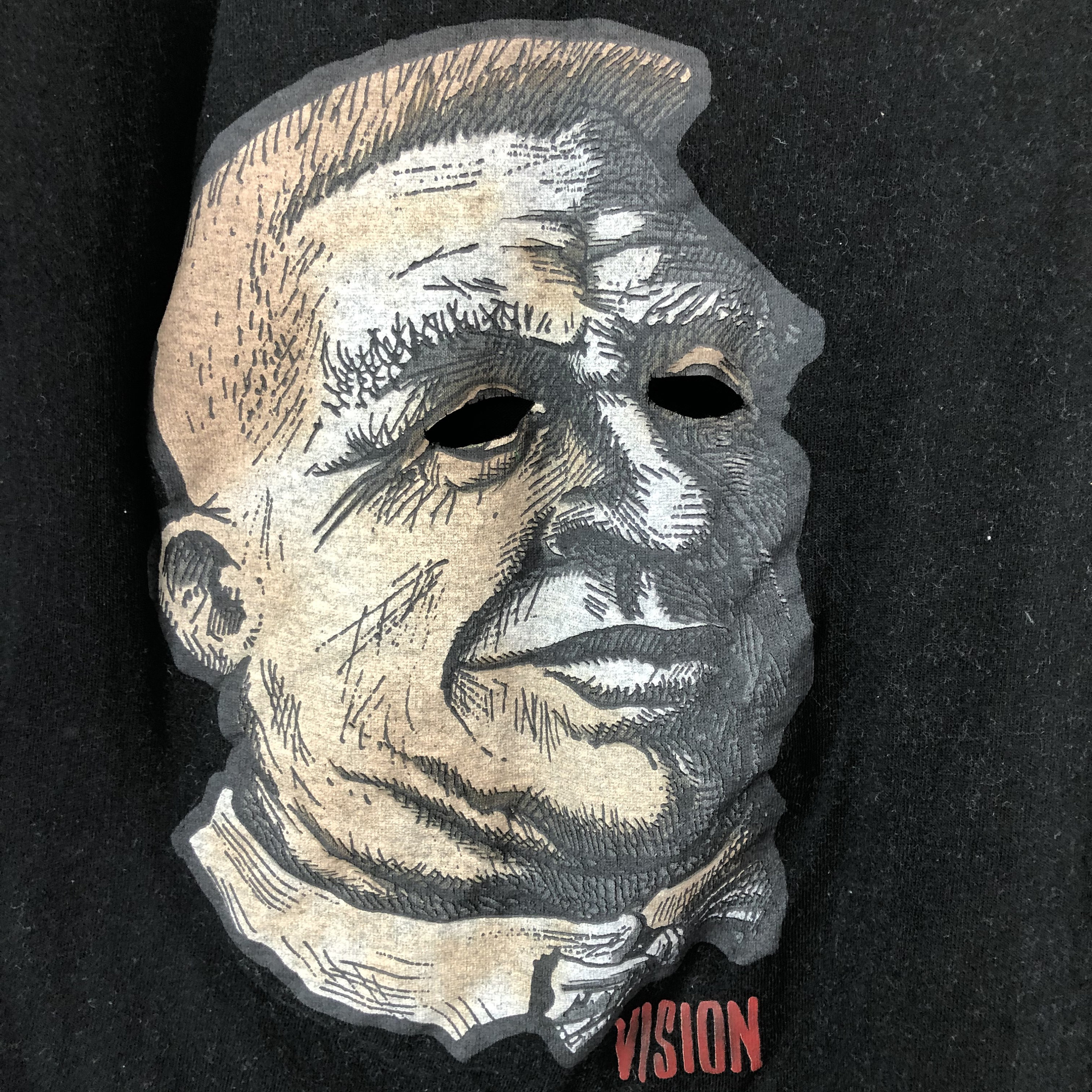 トップス ZORLAC DONNY MYHRE MODEL T-shirt Pushead Zorlac Pushead - Etsy