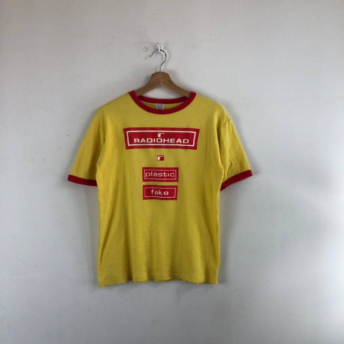Vintage 90's Radiohead Shirt / Fake Plastic Trees / Tour