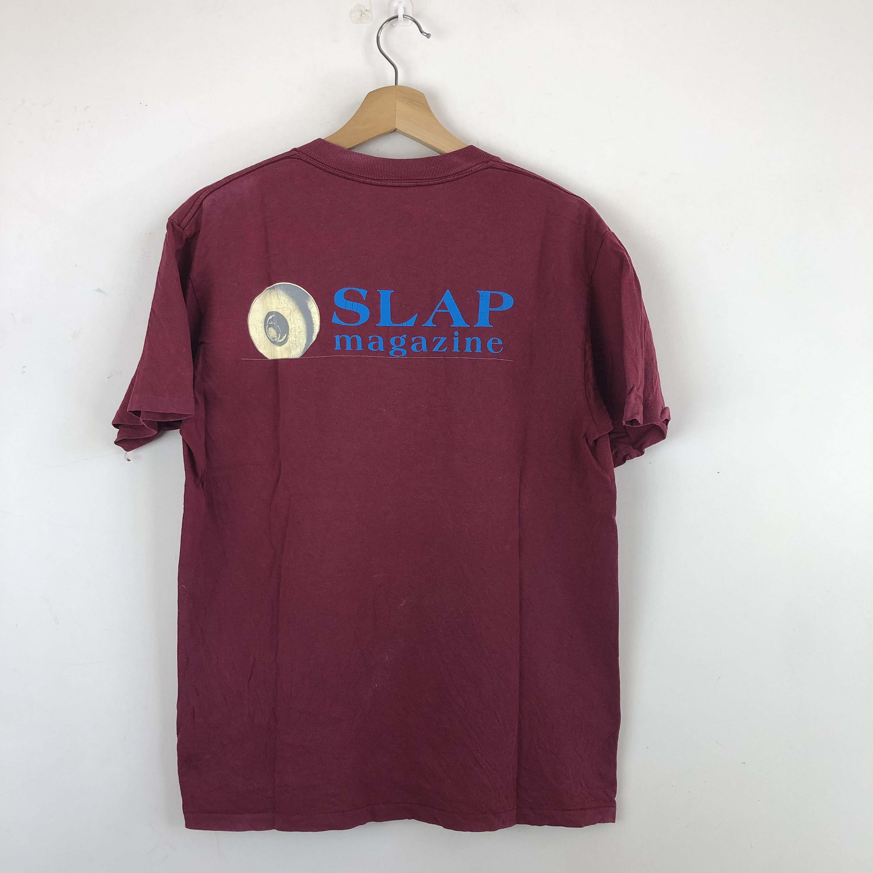 90s ONEITA SLAP MAGAZINE vintage T shirt