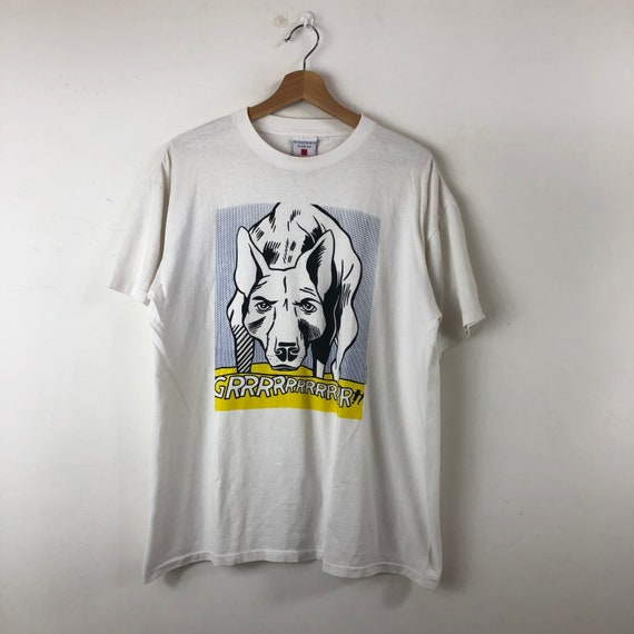Vintage 90’s Roy Lichtenstein Shirt / Grrrrrr / Do