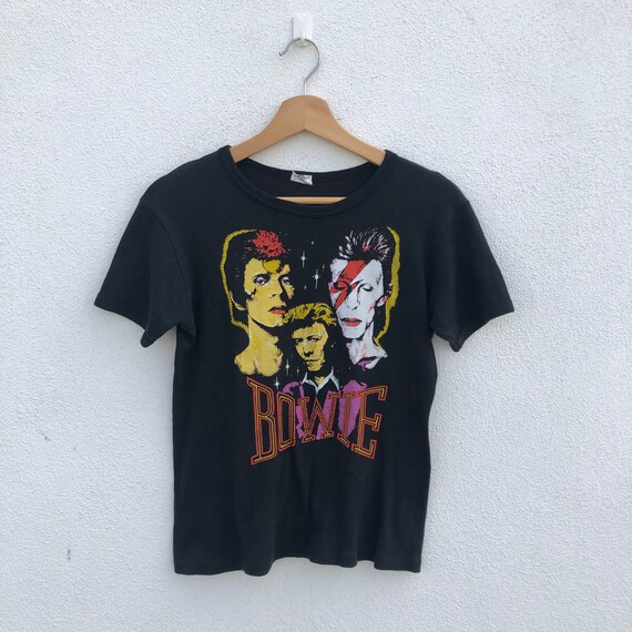 Vintage 80’s David Bowie Shirt / Rock Band T Shirt