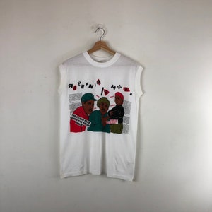 Vintage Rap Mania Is Here Sleeveless Shirt / Slick Rick / The Fresh Prince / Rap Tees / Hip Hop
