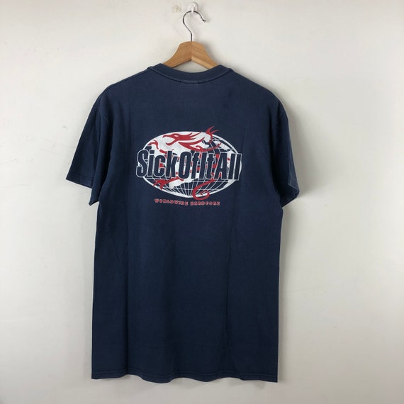 Vintage Sick Of It All Shirt / Worldwide Hardcore