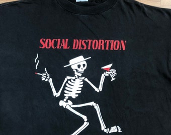 Vintage 90s Social Distortion Shirt 