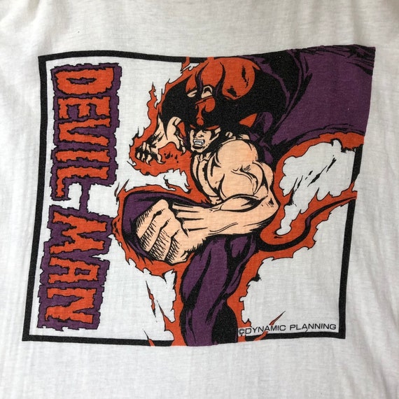 Vintage Devilman Shirt / Devil Man Shirt / Anime /