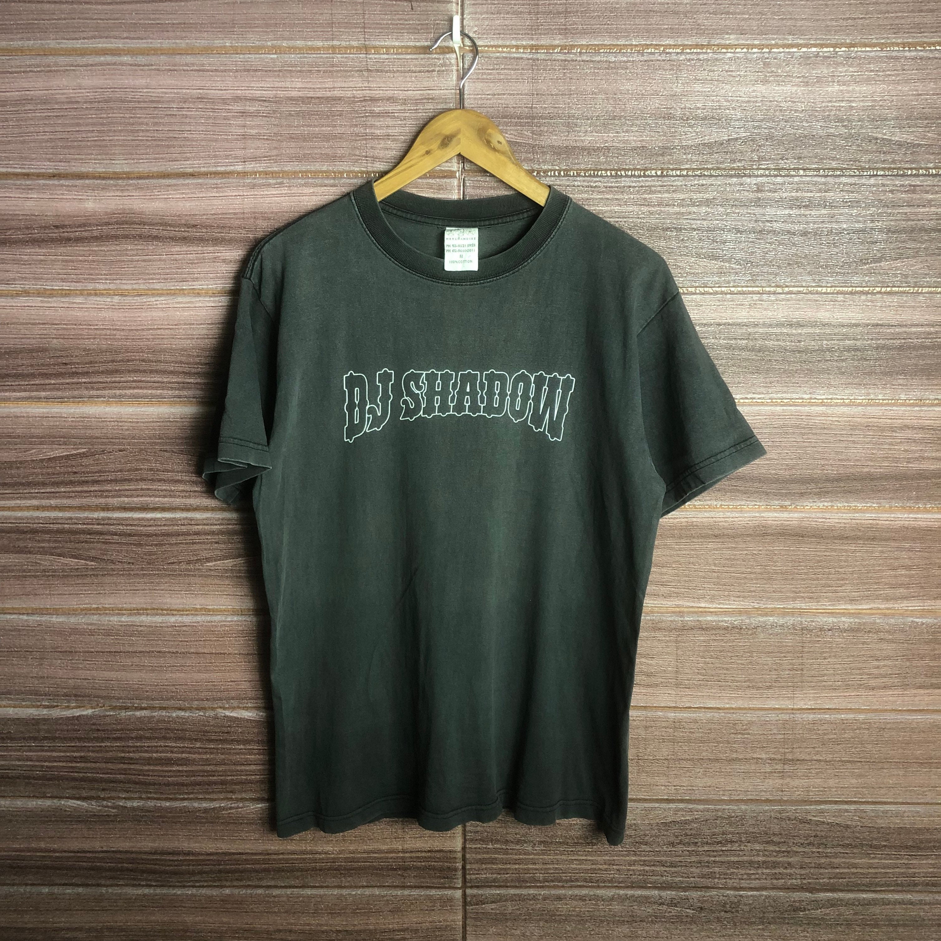 Vintage DJ Shadow Shirt / Electronic Hip Hop Tour Size M - Etsy Vintage DJ Shadow Shirt / Electronic Hip Hop Tour Size M - Etsy