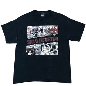 90年代ヴィンテージ ソーシャルディストーション90'sツアーTシャツ MT28 Tシャツ バンドT ソーシャルディストーション 1990年 90s