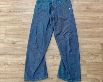 Vintage Levi's Engineered Loose Cut Jeans Cinch Back
