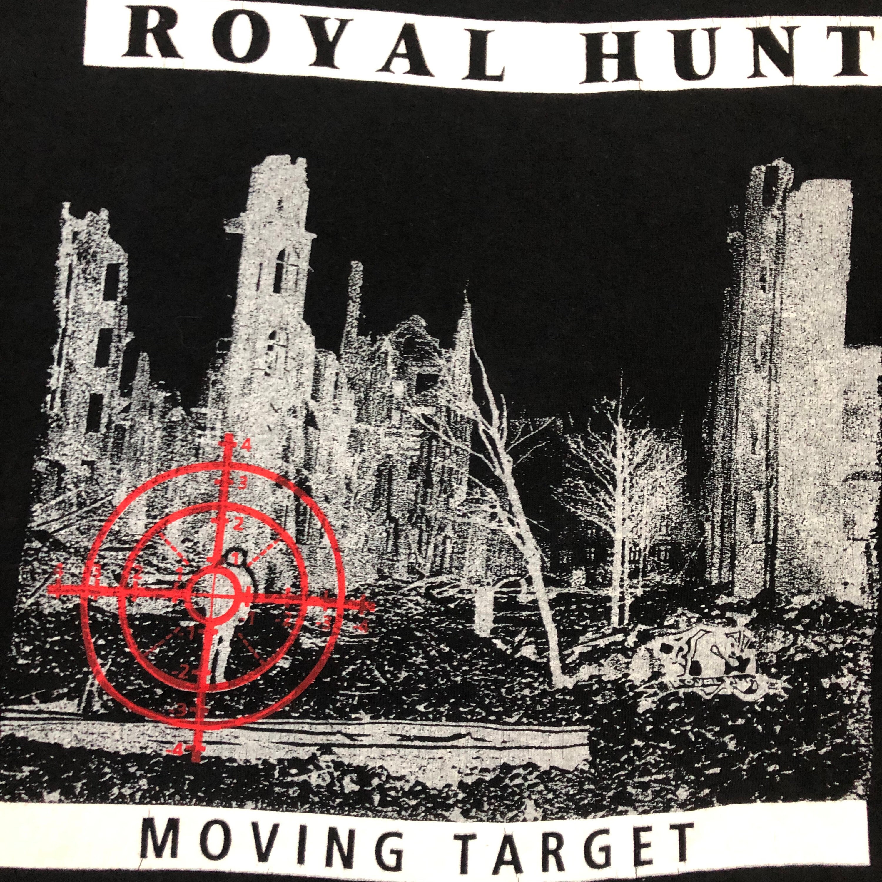 Vintage 90's Royal Hunt Shirt / Moving Target Tour 1996