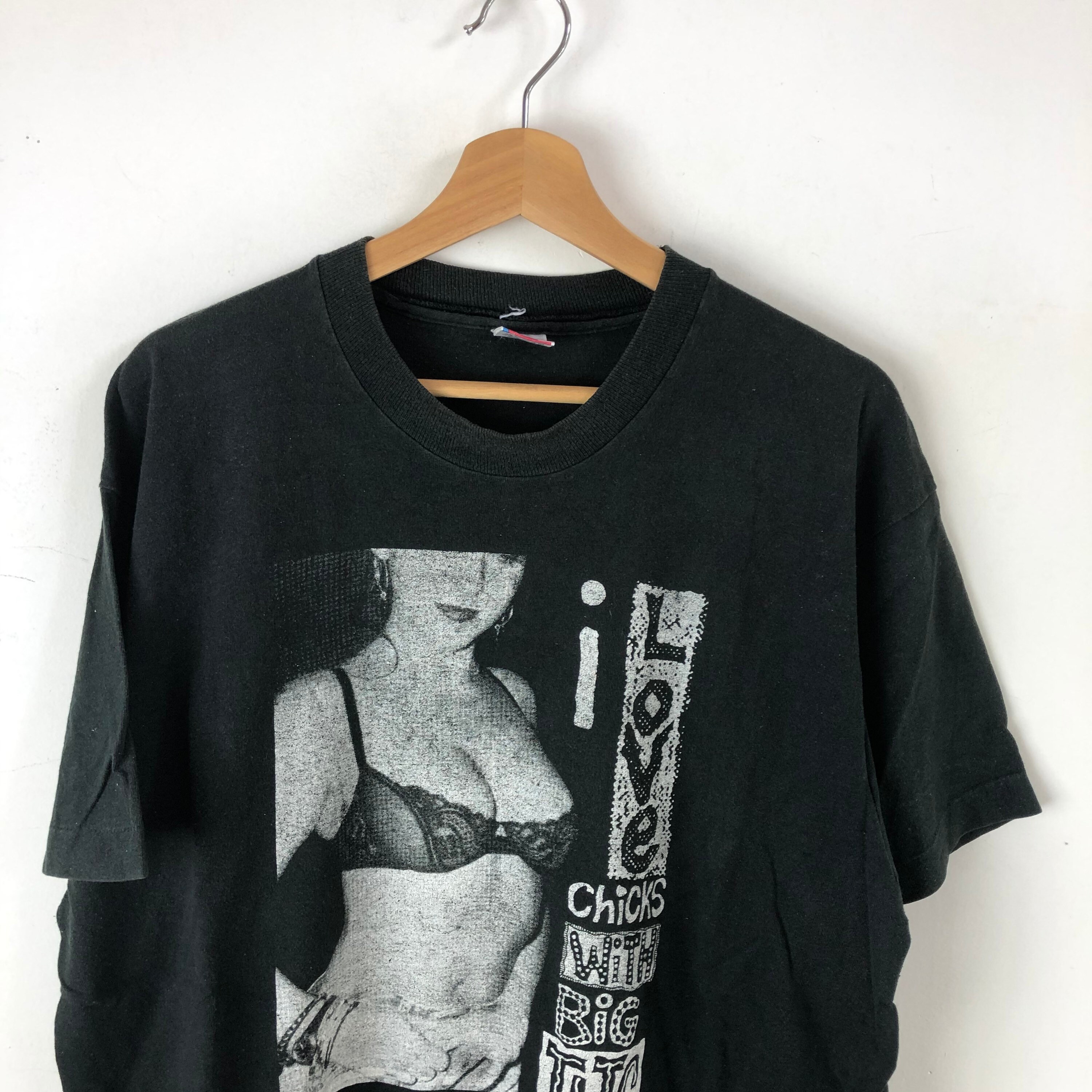 VINTAGE 90s OLD GHOSTS FUCK THE TEE