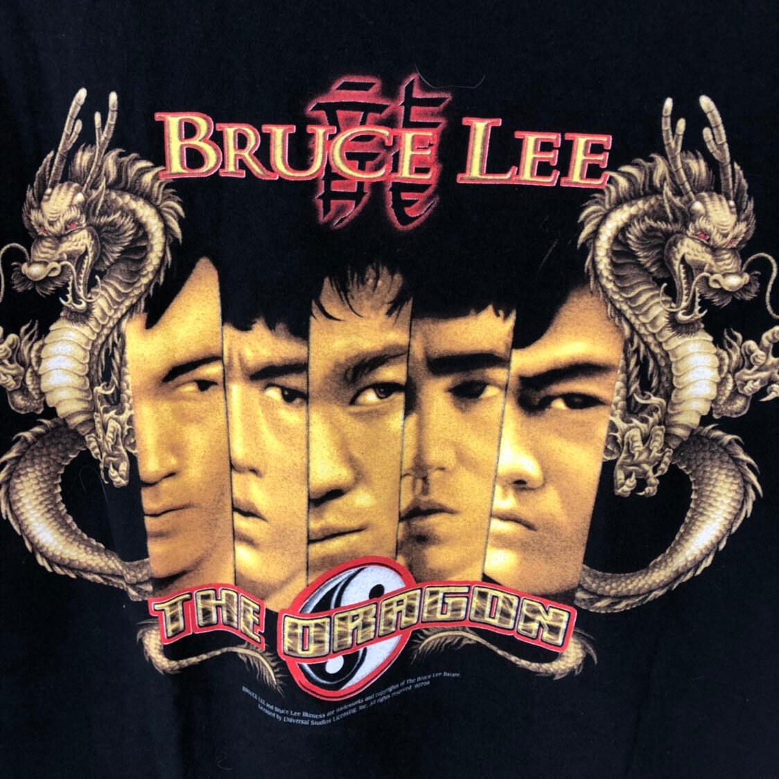 Vintage Bruce Lee Shirt / the Dragon / Legendary of Kung Fu | Etsy