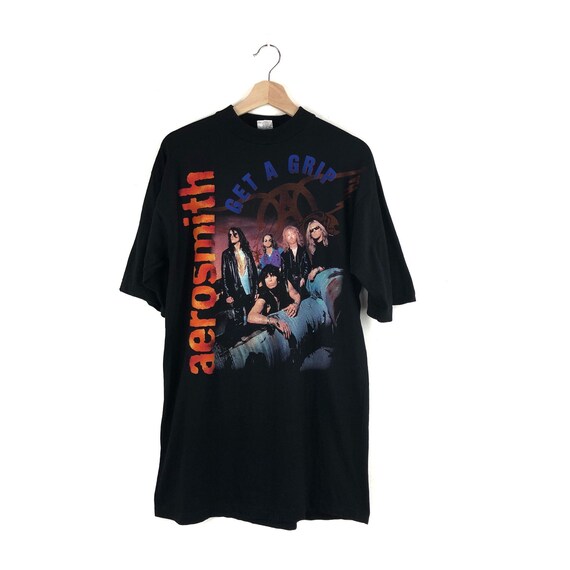Vintage Aerosmith Shirt / Get A Grip Tour / Aerosm