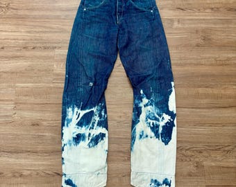 Vintage Levi's Engineered Jeans W31: 1999 Y2K Twisted Leg Denim - Etsy