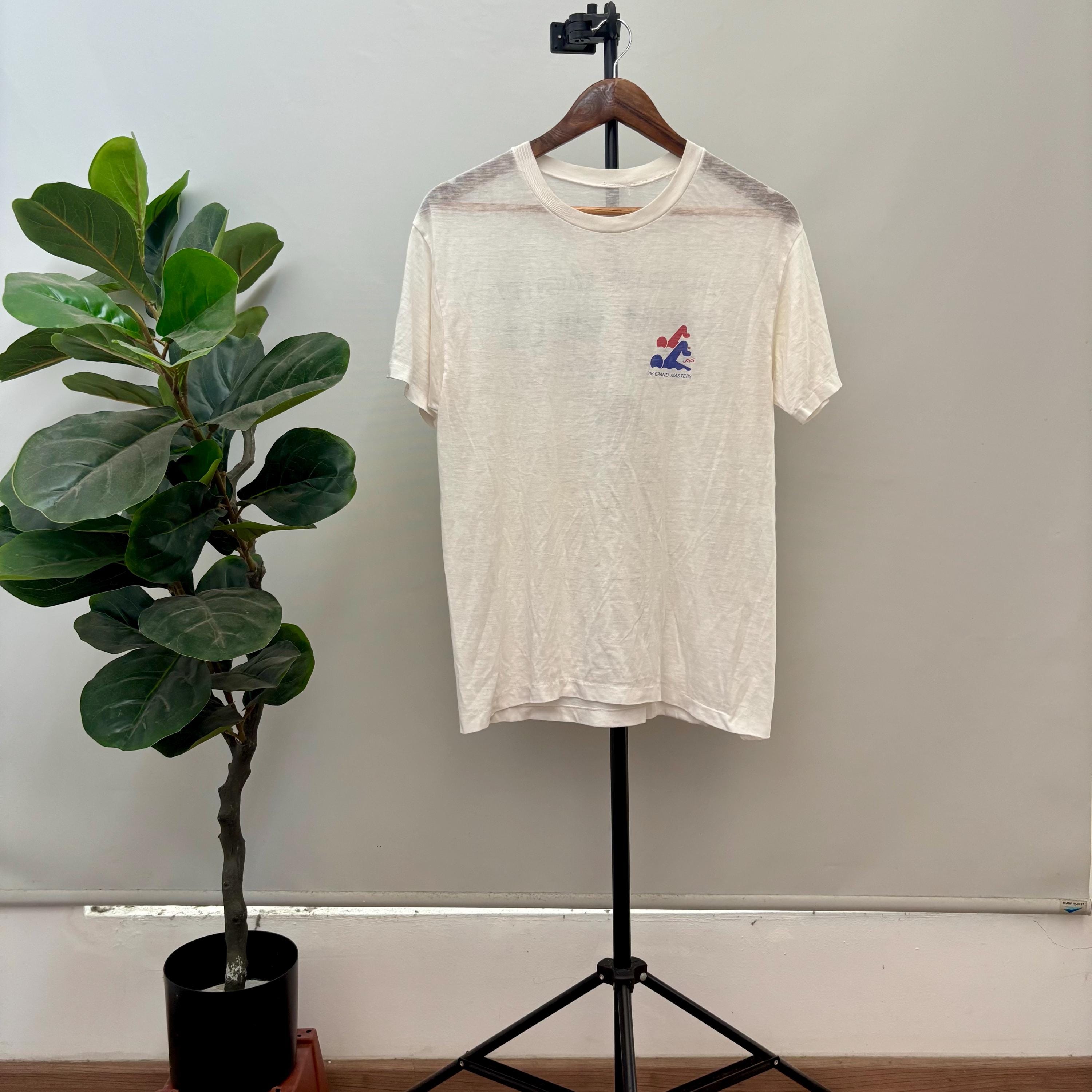 Vintage 80's JSS Grand Masters Swim Meet Shirt Takarazuka