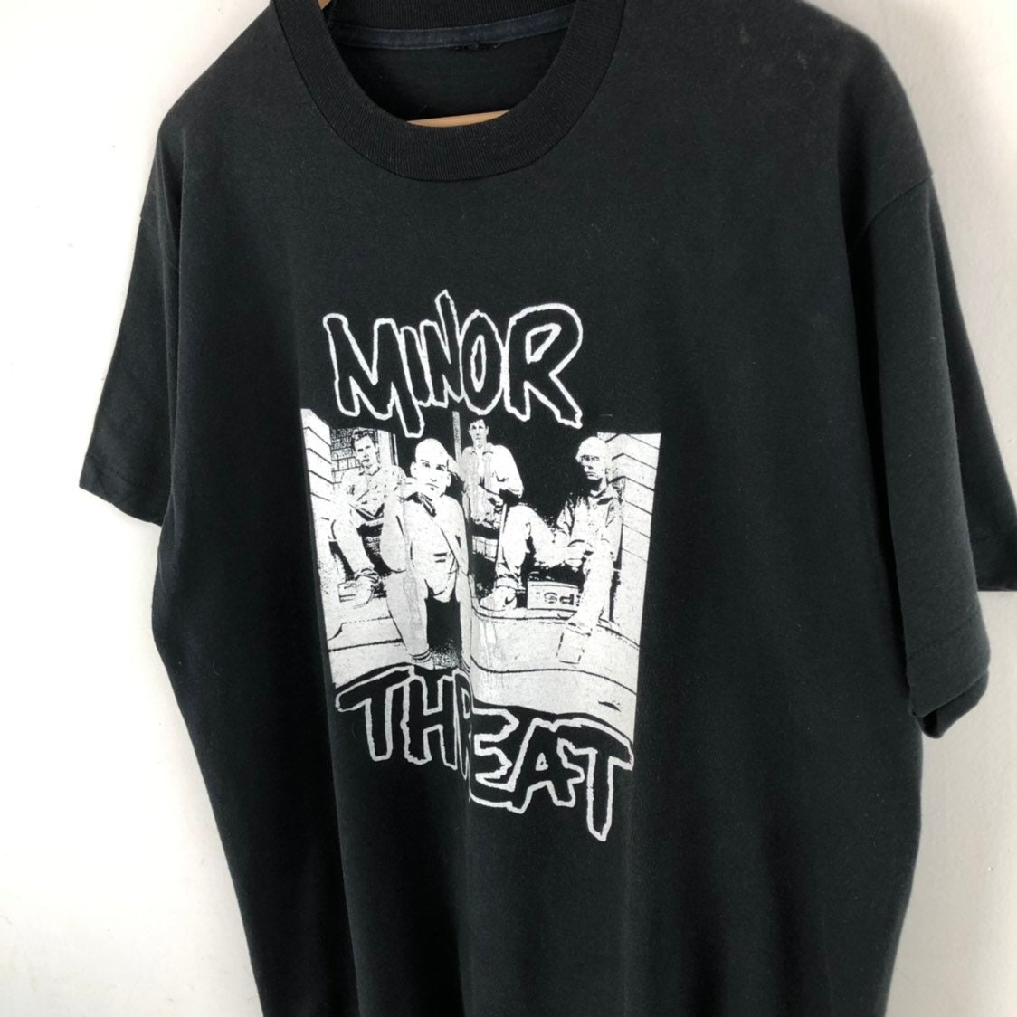 Vintage Minor Threat Shirt / Straight Edge / Ian Mackeye / - Etsy