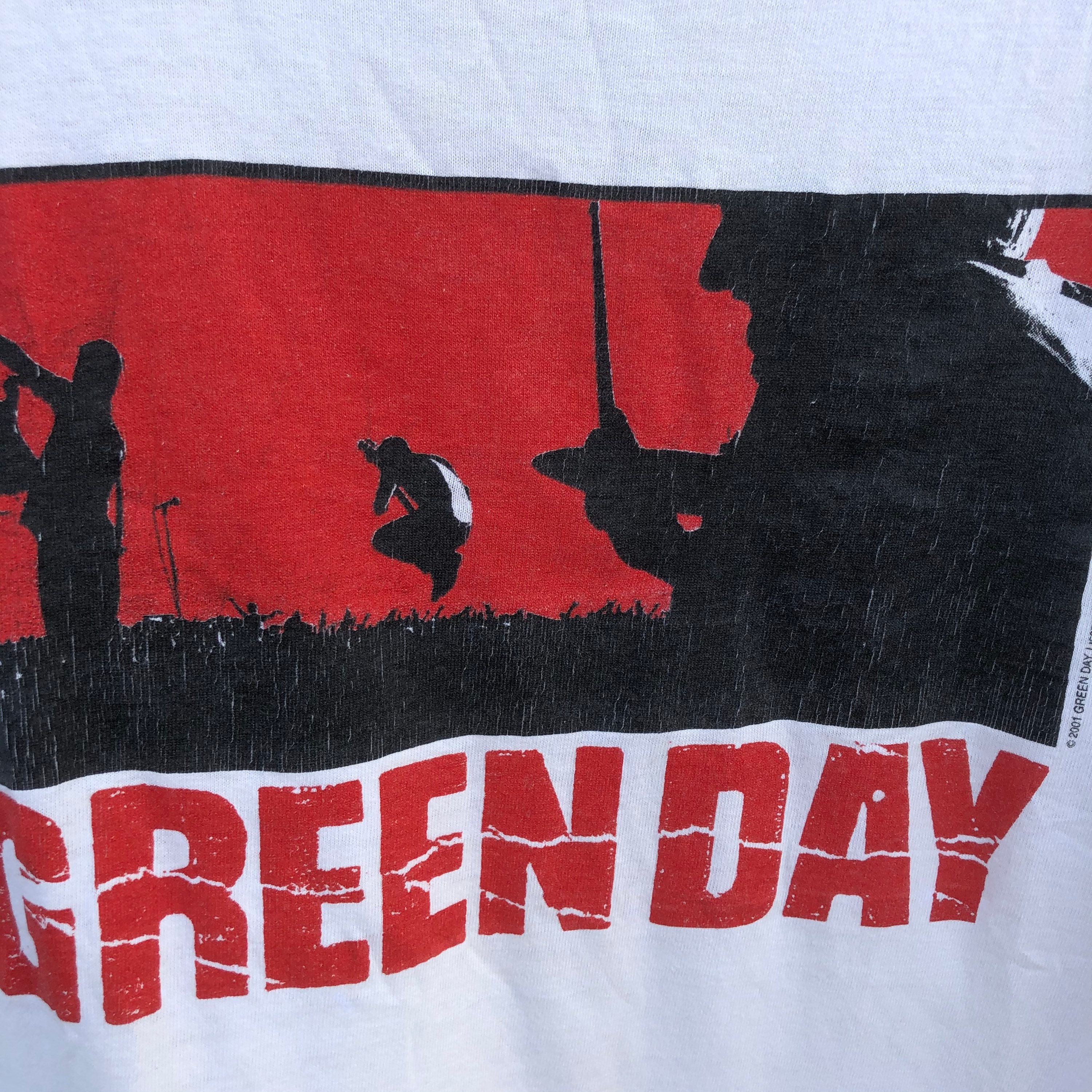 Vintage Green Day Shirt / Warning / Punk Rock / Tour Shirt / Band T