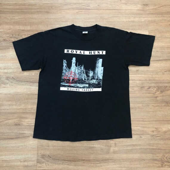 1996  Hunt ロイヤルハント バンドTシャツ Vintage 90's Royal Hunt Shirt / Moving Target Tour 1996