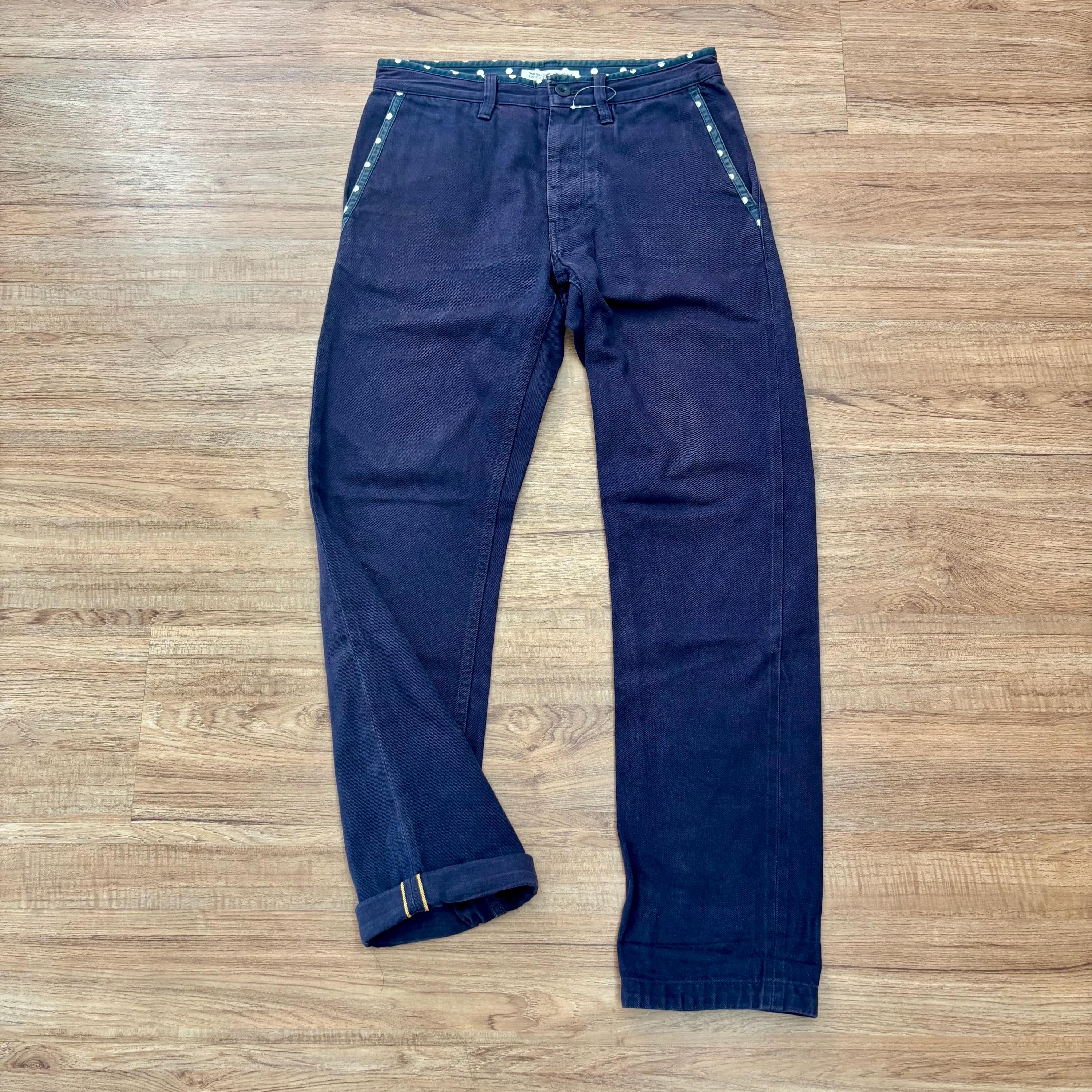 Selvedge Pants Goodhood X Nwbld Japanese Jeans Blue W30